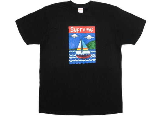 Supreme Sailboat Tee Black