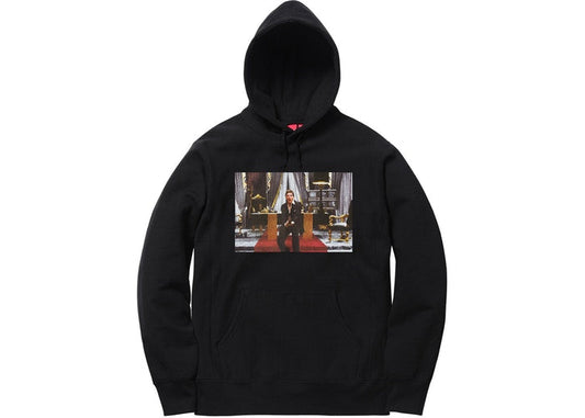 Supreme Scarface Friend Hooded Sweatshirt Black