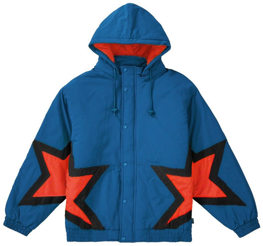 Supreme Stars Puffy Jacket Royal