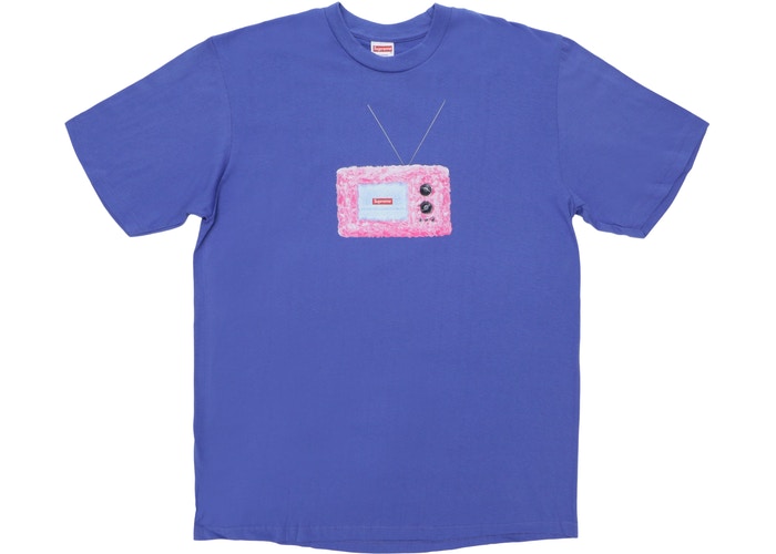 Supreme TV Tee Light Purple