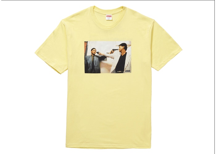 Supreme The Killer Trust Tee Pale Yellow