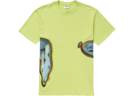Supreme The Persistence Of Memory Tee Neon Green