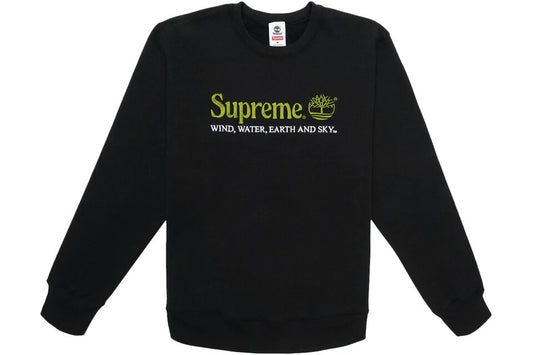 Supreme Timberland Crewneck Black