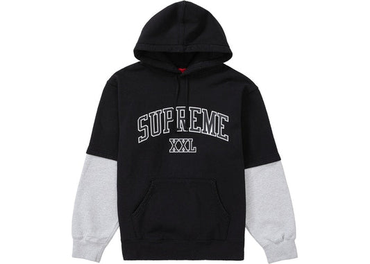 Supreme XXL Hooded Sweatshirt Black (PADS)