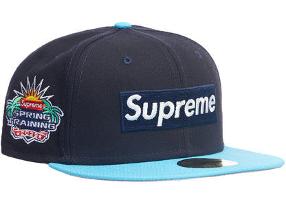 Supreme 2-Tone Box Logo New Era Blue