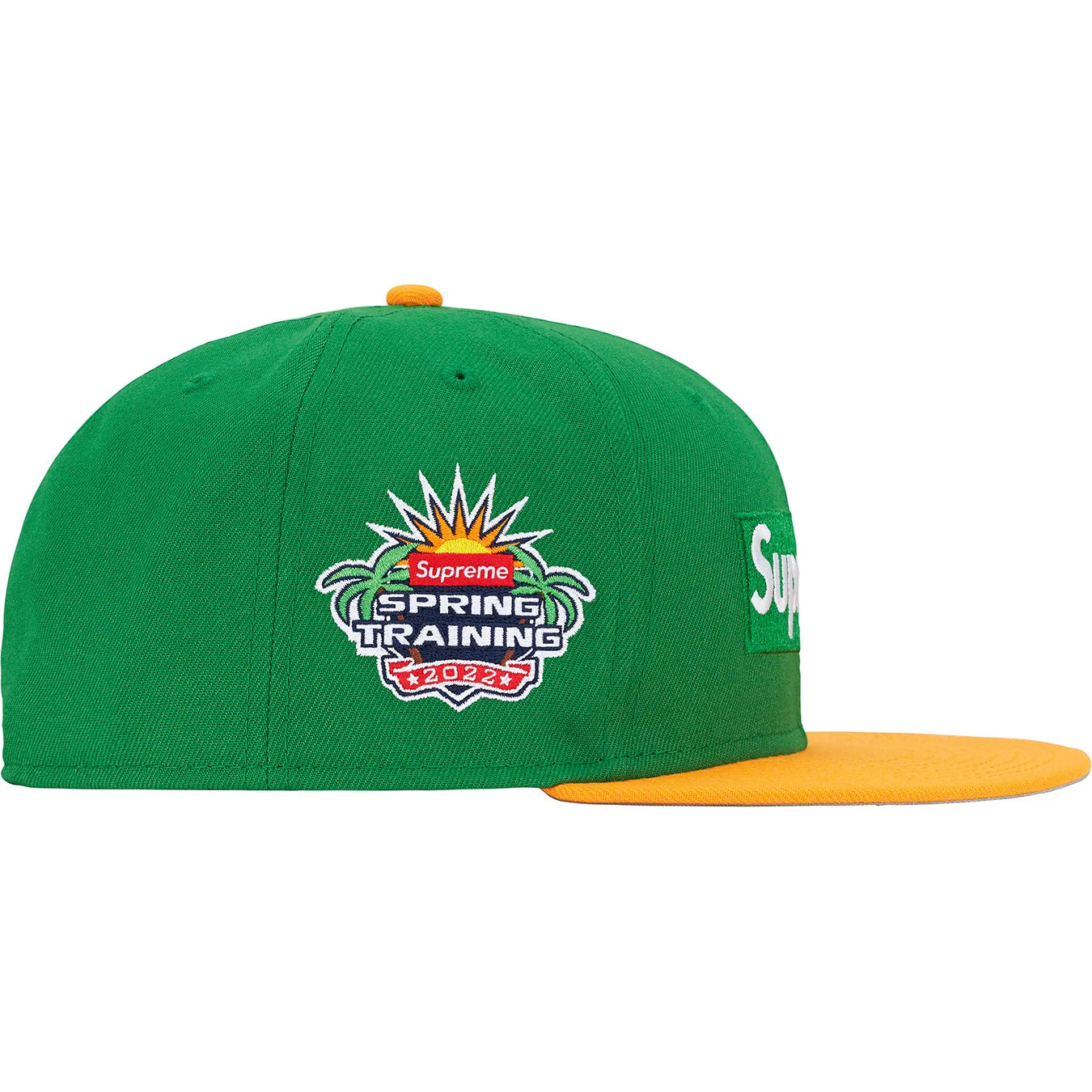 Supreme 2-Tone Box Logo New Era Green