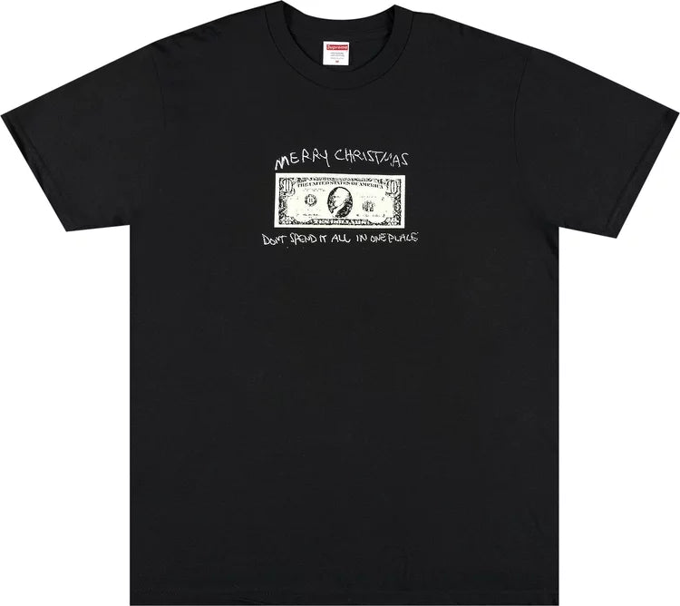 Supreme Spend It Tee Black