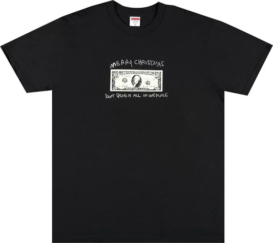 Supreme Spend It Tee Black