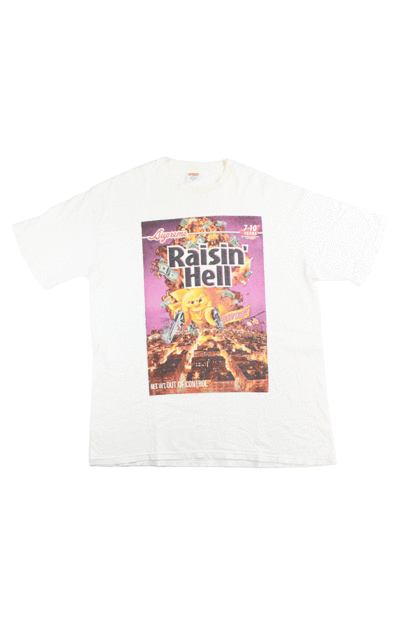 Supreme Raisin' Hell Tee White