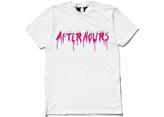 The Weeknd x Vlone After Hours Acid Drip Tee White