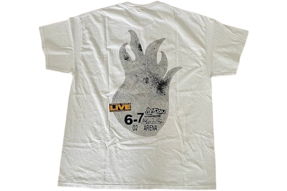 Travis Scott O2 Flame T-Shirt White