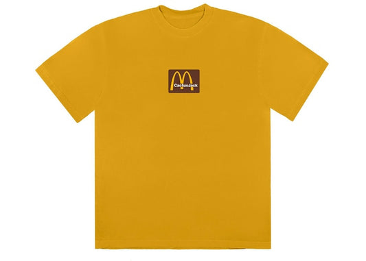 Travis Scott x McDonald's Sesame Inv II T-Shirt Gold