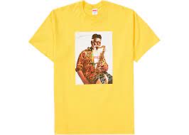 Supreme Pharoah Sanders Tee Yellow