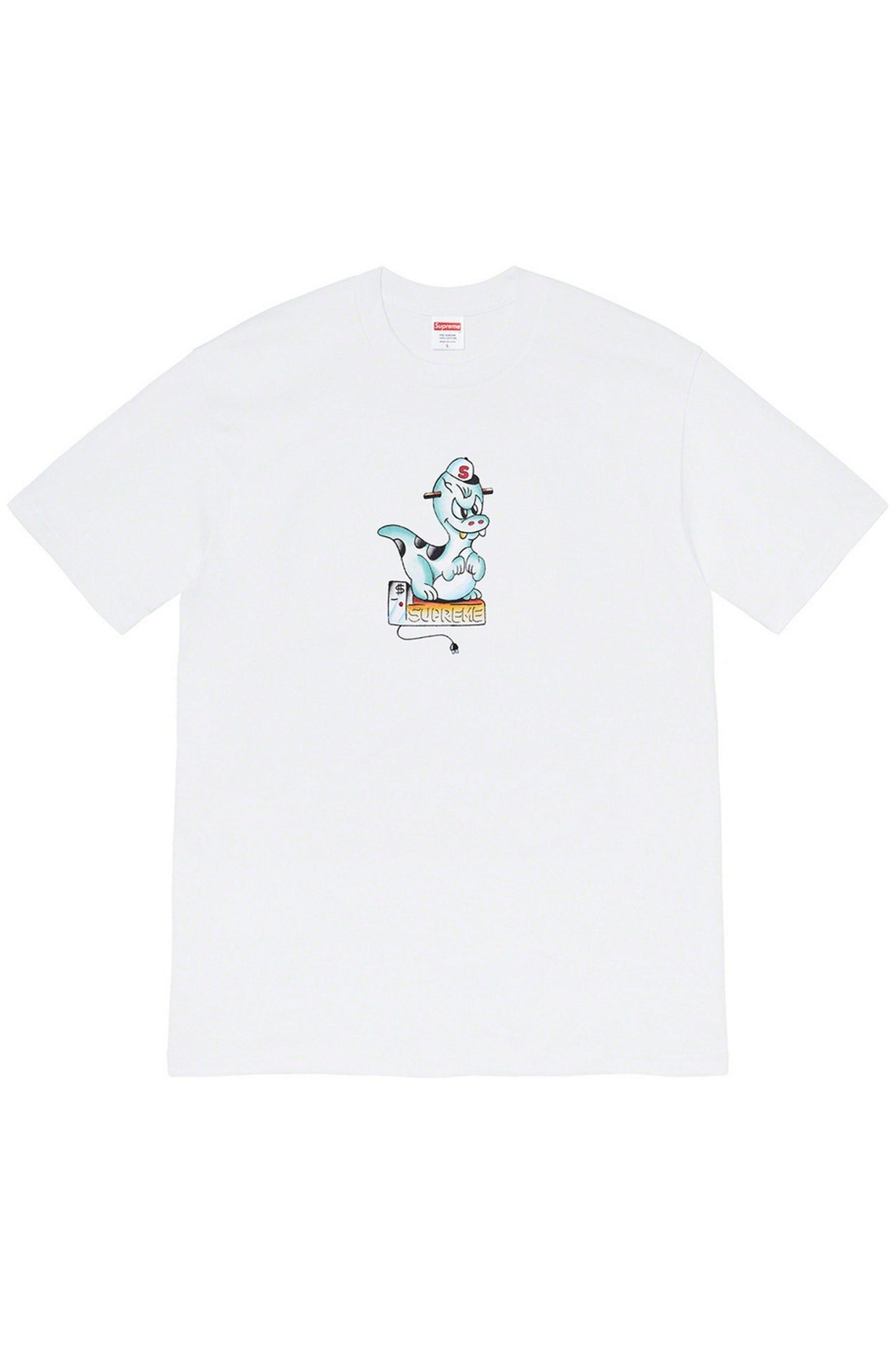 Supreme Dinosaur Tee White