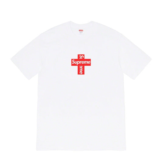 Supreme Cross Box Logo Tee White