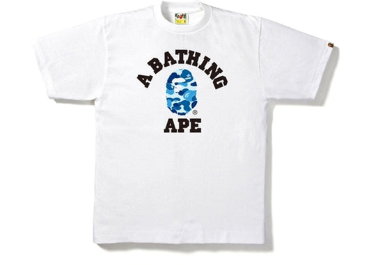 BAPE ABC College Tee White/Blue