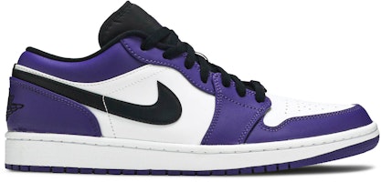 jordan 1 court purple low
