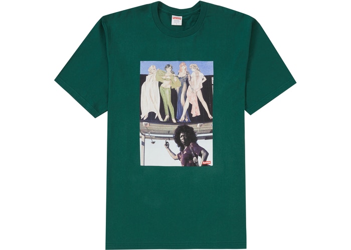 Supreme American Picture Tee Dark Green