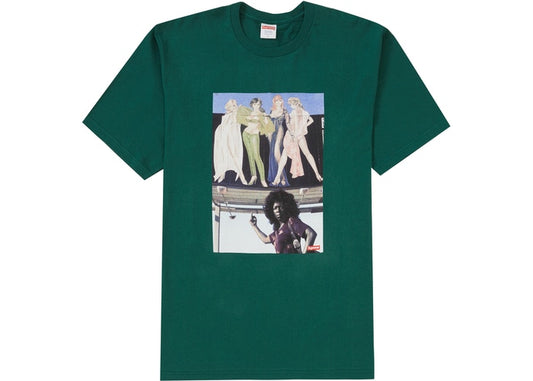 Supreme American Picture Tee Dark Green