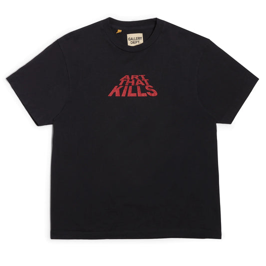Gallery DEPT. Art That Kills STACK LOGO TEE Black