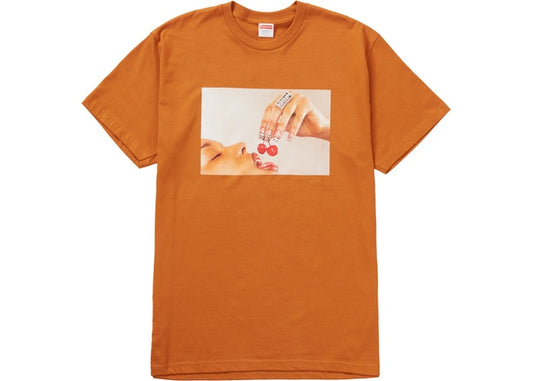 Supreme Cherries Tee Burnt Orange