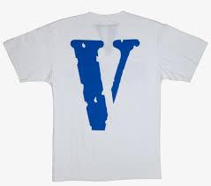 Vlone Friends T-Shirt 'White/Blue'