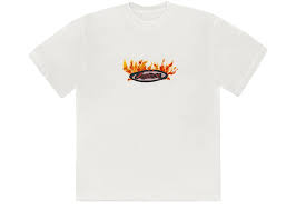 Cactus Jack by Travis Scott Flame Tee 'White'