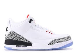 Jordan 3 Retro Free Throw Line White Cement