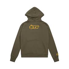 drew house secret hoodie midnight olive
