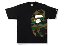 BAPE 1st Camo Side Big Ape Head Tee