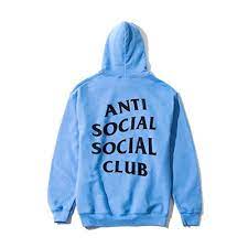 ANTI SOCIAL SOCIAL CLUB BABY BLUE HOODIE