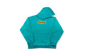 Drew House teal green hoodie