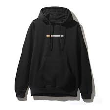 Anti Social Social Club Cigarette Hoodie Black