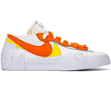 Nike Blazer Low sacai White Magma Orange