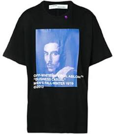Off-White Bernini Oversize T-Shirt Black