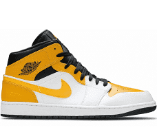 Jordan 1 Mid University Gold