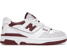 New Balance 550 Sea Salt Burgundy