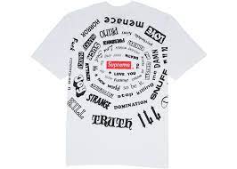 Supreme Spiral Tee White