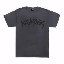 Revenge Pixel Tee Grey