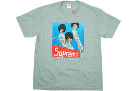 Supreme Group Tee Heather Grey