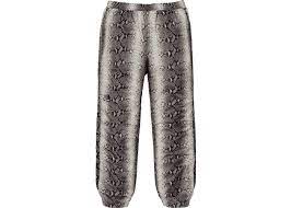 Supreme The North Face Snakeskin Taped Seam Pant Black
