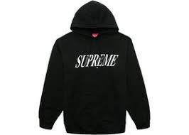 Supreme Crossover Hooded Sweatshirt Black