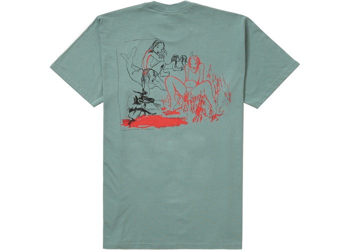 Supreme Heroines Tee Dusty Teal