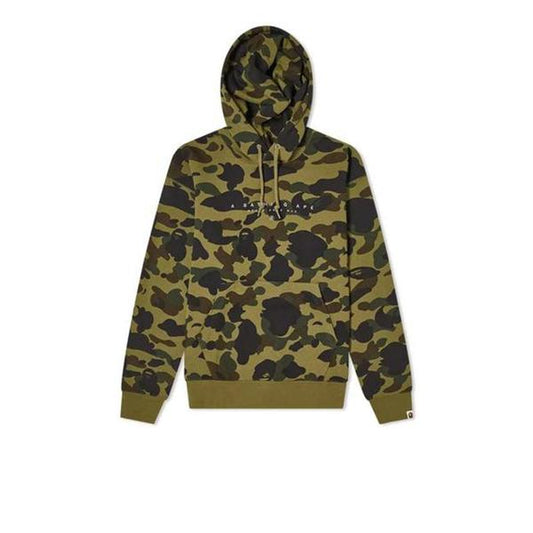 Bape World Gone Mad Hoodie 1ST Camo Green
