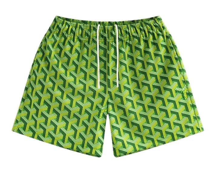 Bravest Studios Goyard Shorts Green