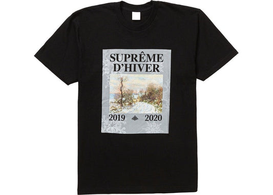 Supreme D'Hiver Tee Black