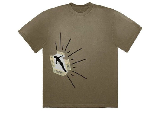 Travis Scott Highest In The Room Dive T Shirt Olive