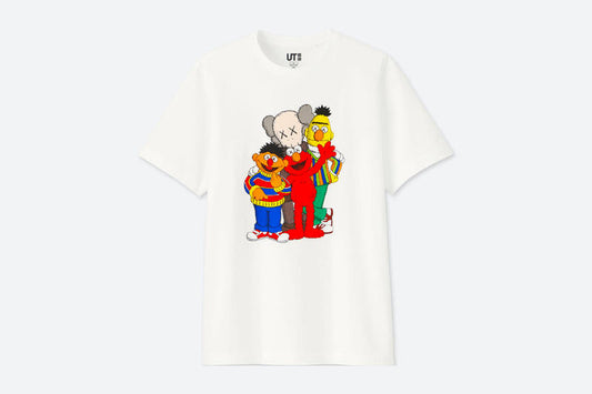 uniqlo x kaws x sesame street