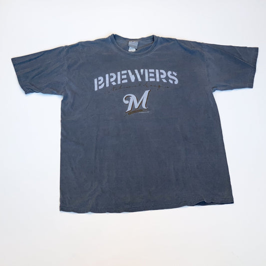 Vintage Brewers Tee Grey