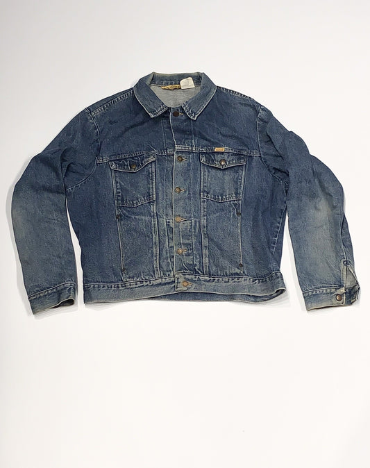 Vintage Rustler Blue Denim Jean Jacket